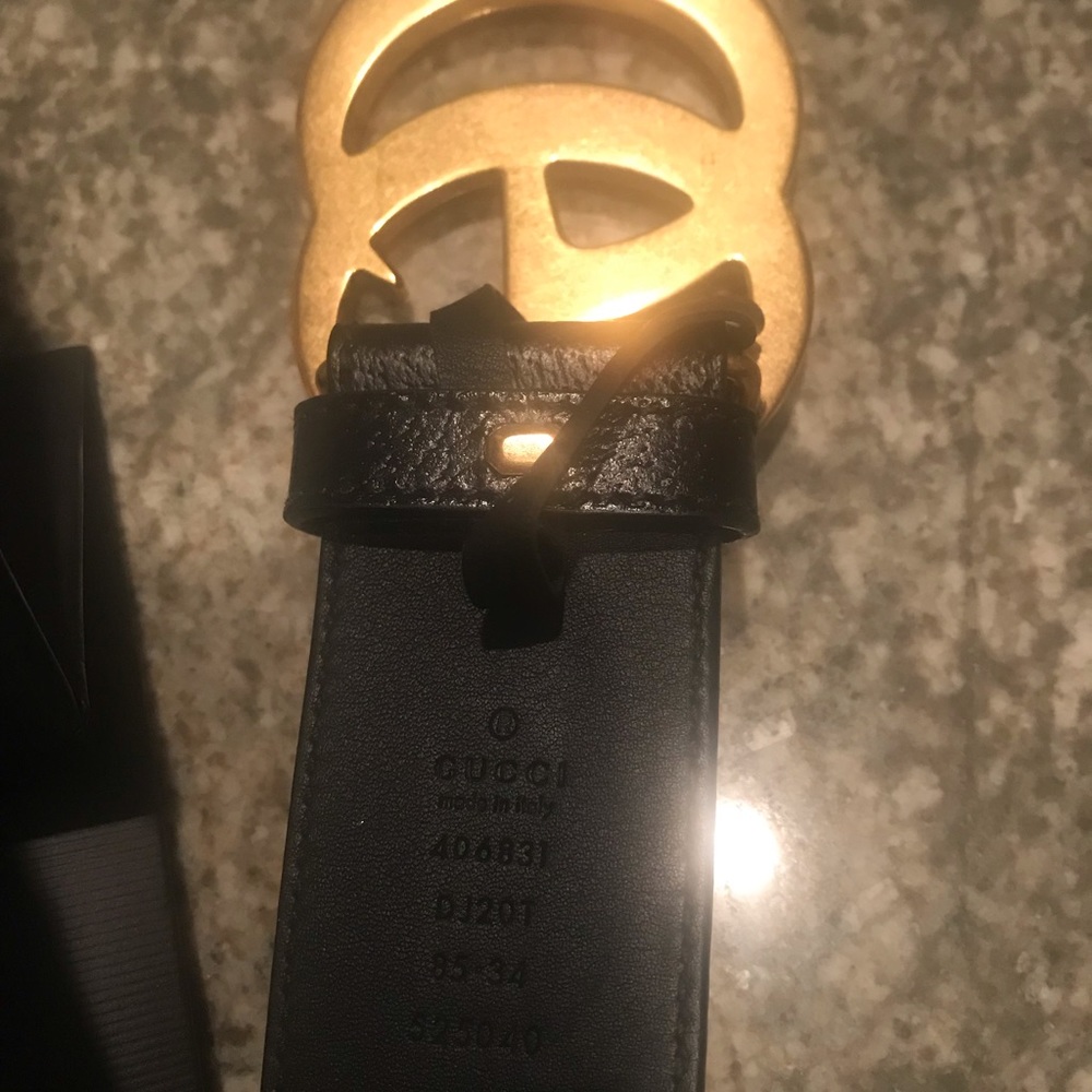 Authentic Gucci GG Belt Black - Picture 4 of 7